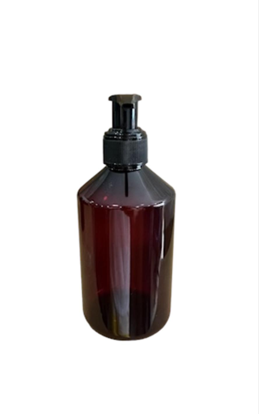 500 Ml Amber Sıvı Sabun Şişesi ( Pompasız )