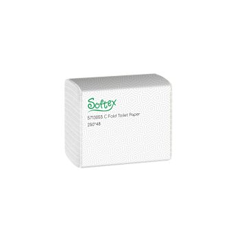 Softex 250*24 V Katlı Kağıt Mendil ( C Katlama ) 2 Katlı
