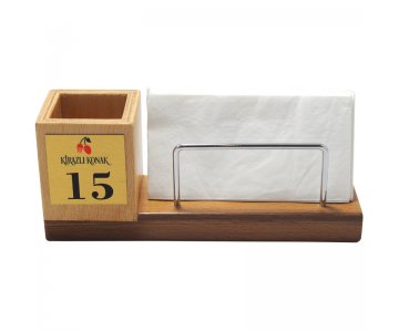 Ahşap Peçetelik AP-09