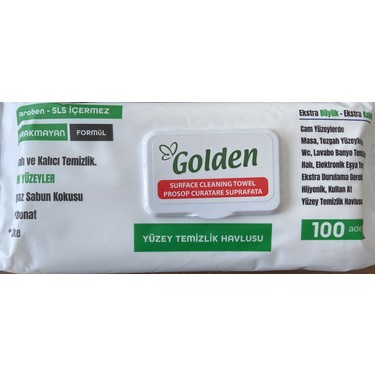 Golden Yüzey Temizleme Havlusu 100'lü