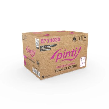 Pinti 3 kg 12 li Mini İçten Çekmeli Tuvalet Kağıdı