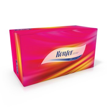 Konfor XXL 200 lü 2 Kat Kutu Mendil Parfümlü