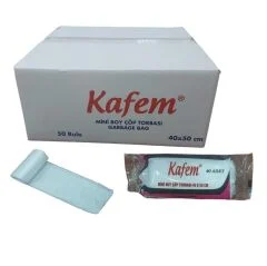 Mini Boy Çöp Torbası Poşeti 40X50 cm Kafem