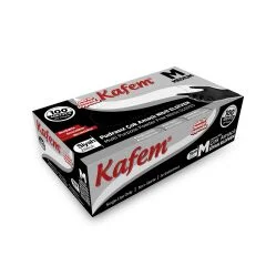 Kafem Siyah Nitril Eldiven M Beden 100 lü