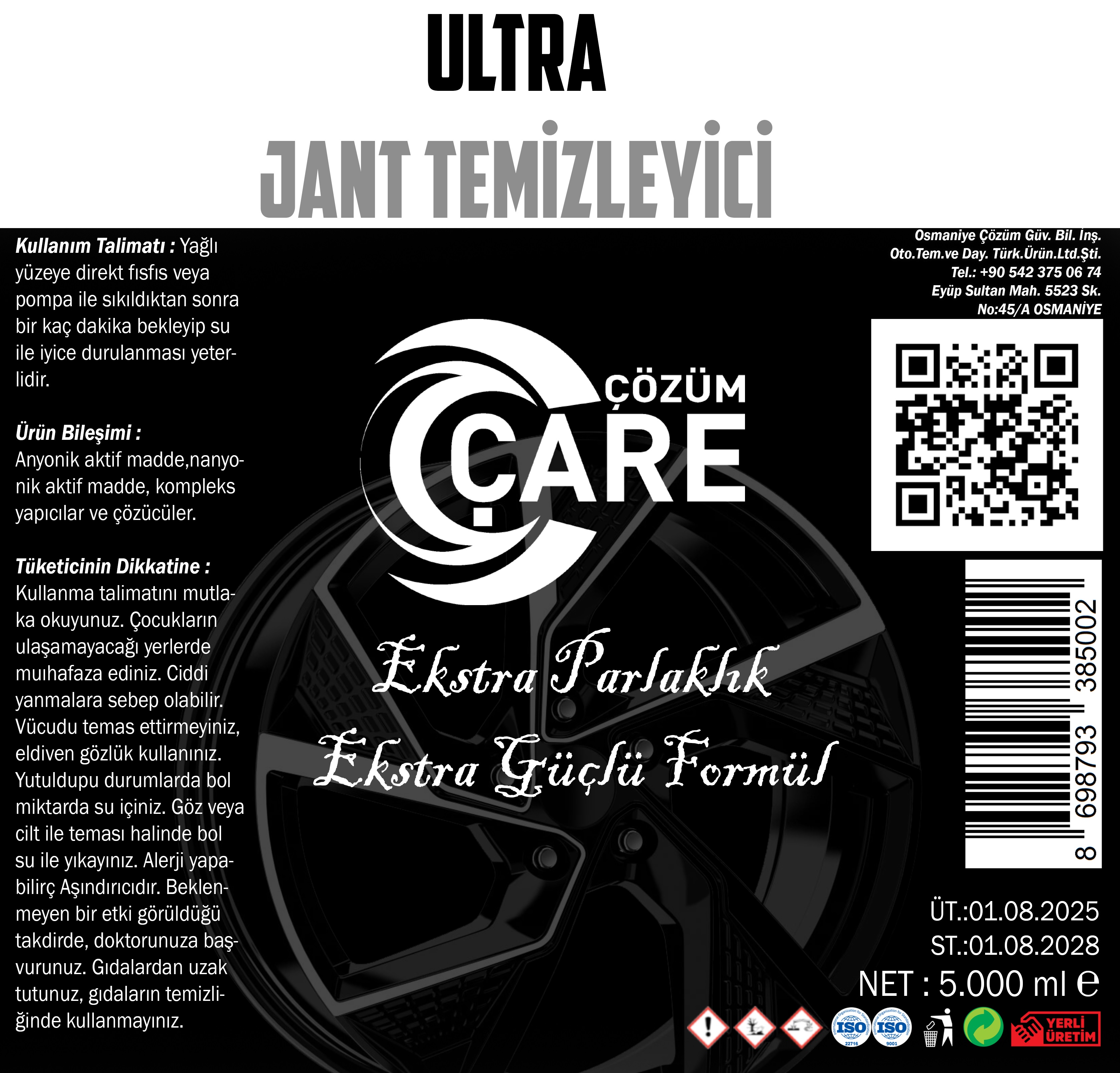 Ultra JantTemizleyici 5 Kg
