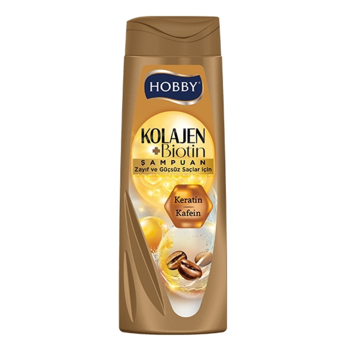 Hobby 480 Ml Şampuan Kolajen + Biotin Zayıf ve Güçsüz Saçlar İçin