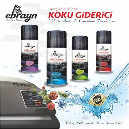 Ebrayn Araç ve Klima Koku Giderici 