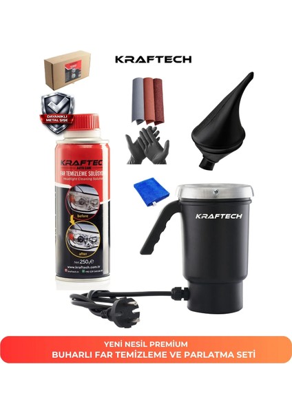 Kraftech Far Temizleme Seti