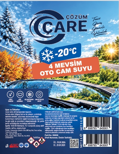 4 Mevsim -20 Oto Cam Suyu
